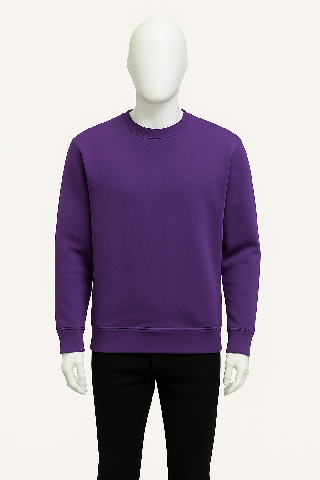 Plain Purple Sweatshirt - Unisex Sweatshirt