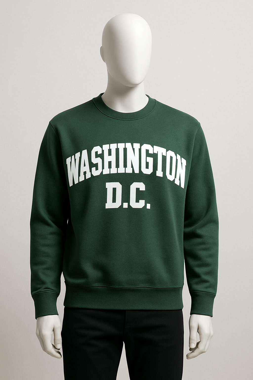 Washington DC Green Sweatshirt for HIM