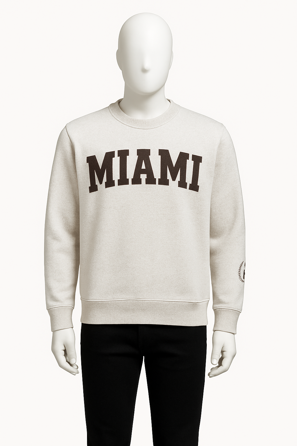 Miami White Sweatshirt for HIM