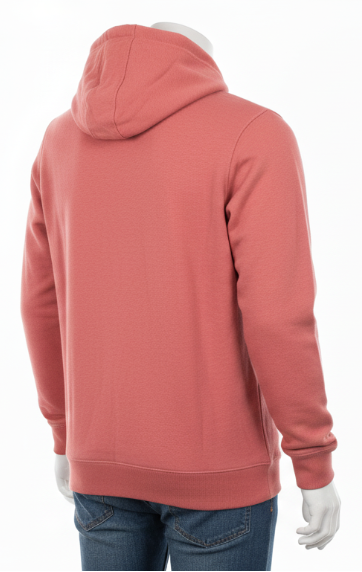 Men’s Dusty Pink Pullover Hoodie – Minimal Streetwear by HIM Fashions