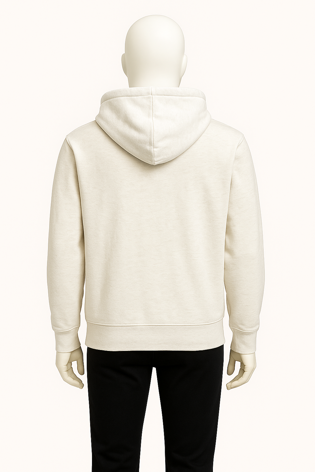 Frog Under The Mushroom White Hoodie