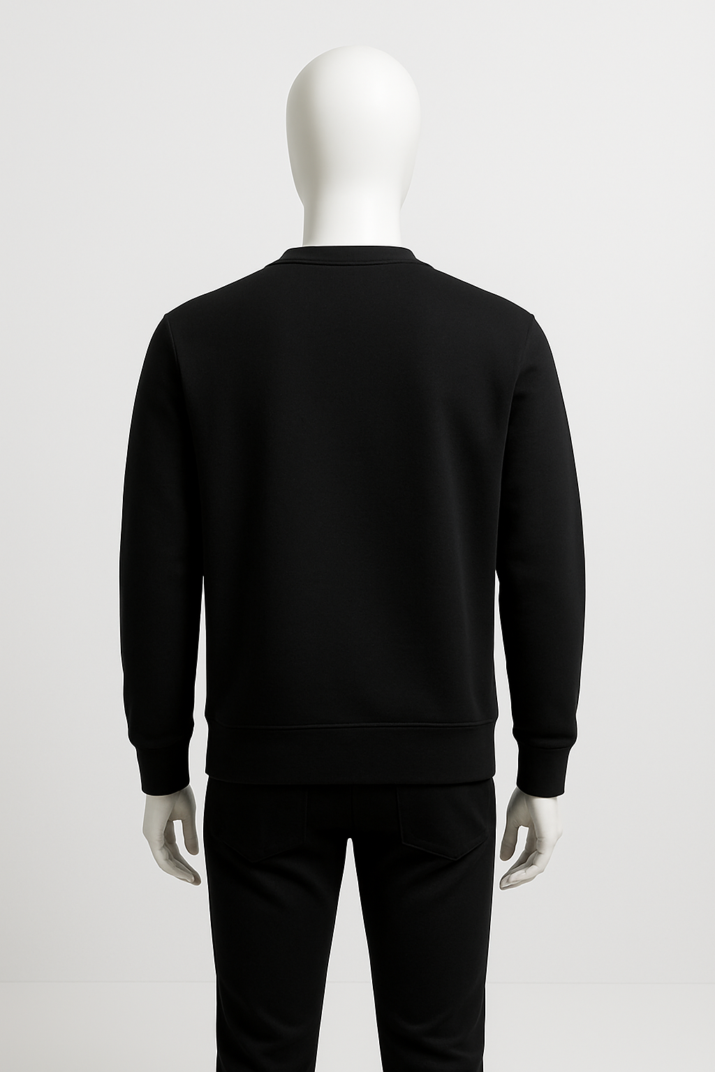 Men’s Black “Brand 79” Graphic Sweatshirt – Streetwear by HIM Fashions