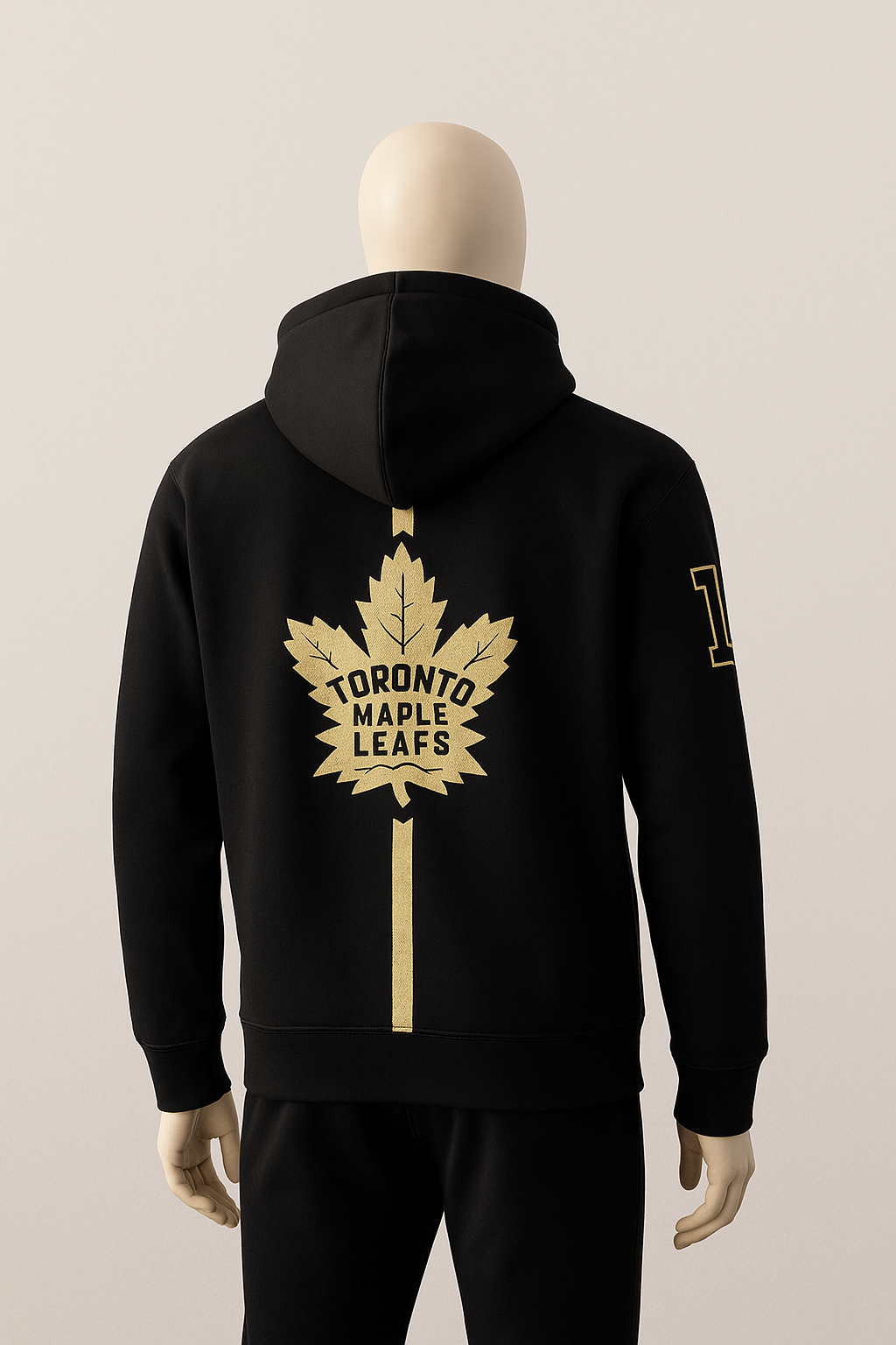 Men’s Black Toronto Maple Leaf's Hoodie – Premium Streetwear by HIM Fashions