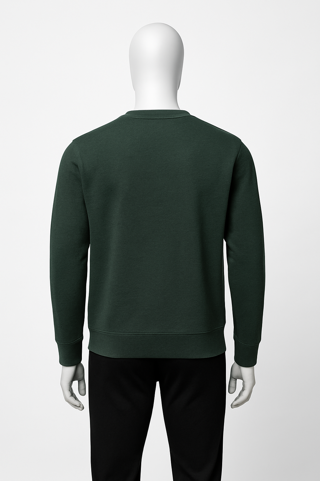 Men’s Dark Green Chicago Crewneck Sweatshirt – Premium Streetwear by HIM Fashions