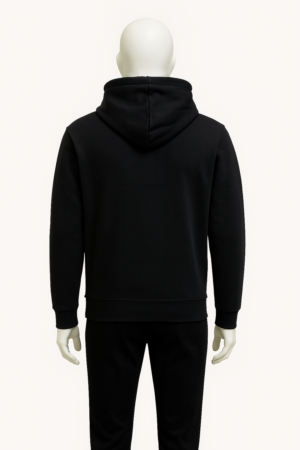 Black BKLN Graphic Hoodie for Men – Winter Streetwear & Casual Fit | HIM Fashions
