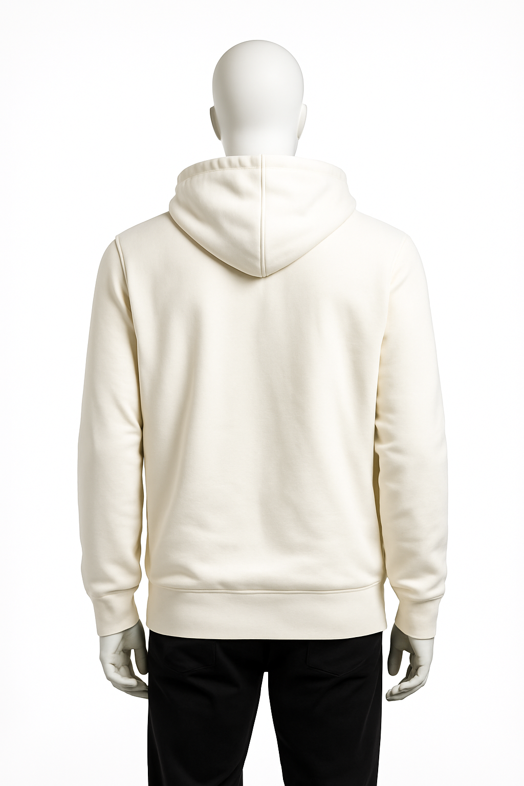 Men’s Off-White Full Zip Hoodie – HIM Fashions