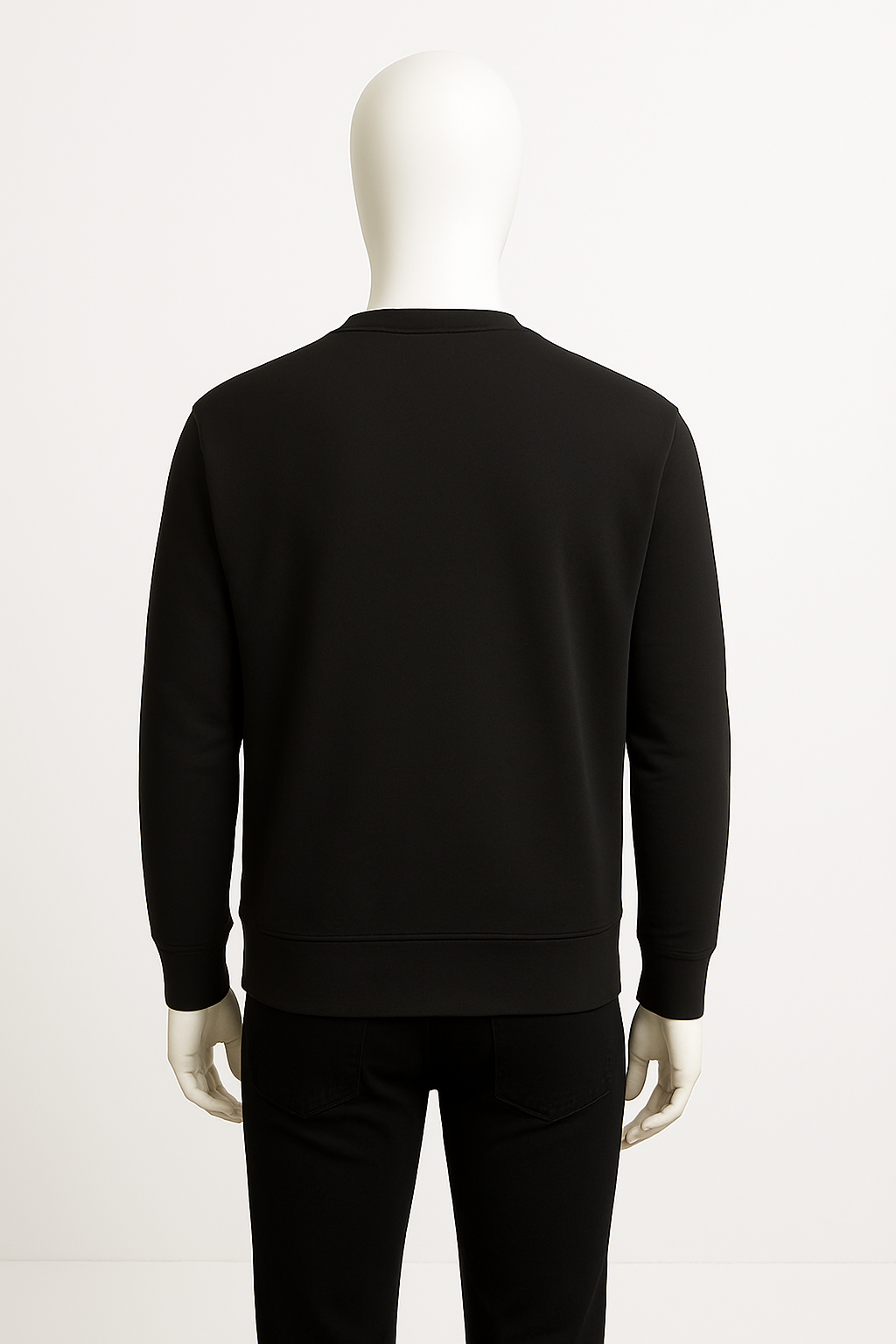 Men’s Black “I Am Not Looking For Any Advice” Sweatshirt – Streetwear by HIM Fashions