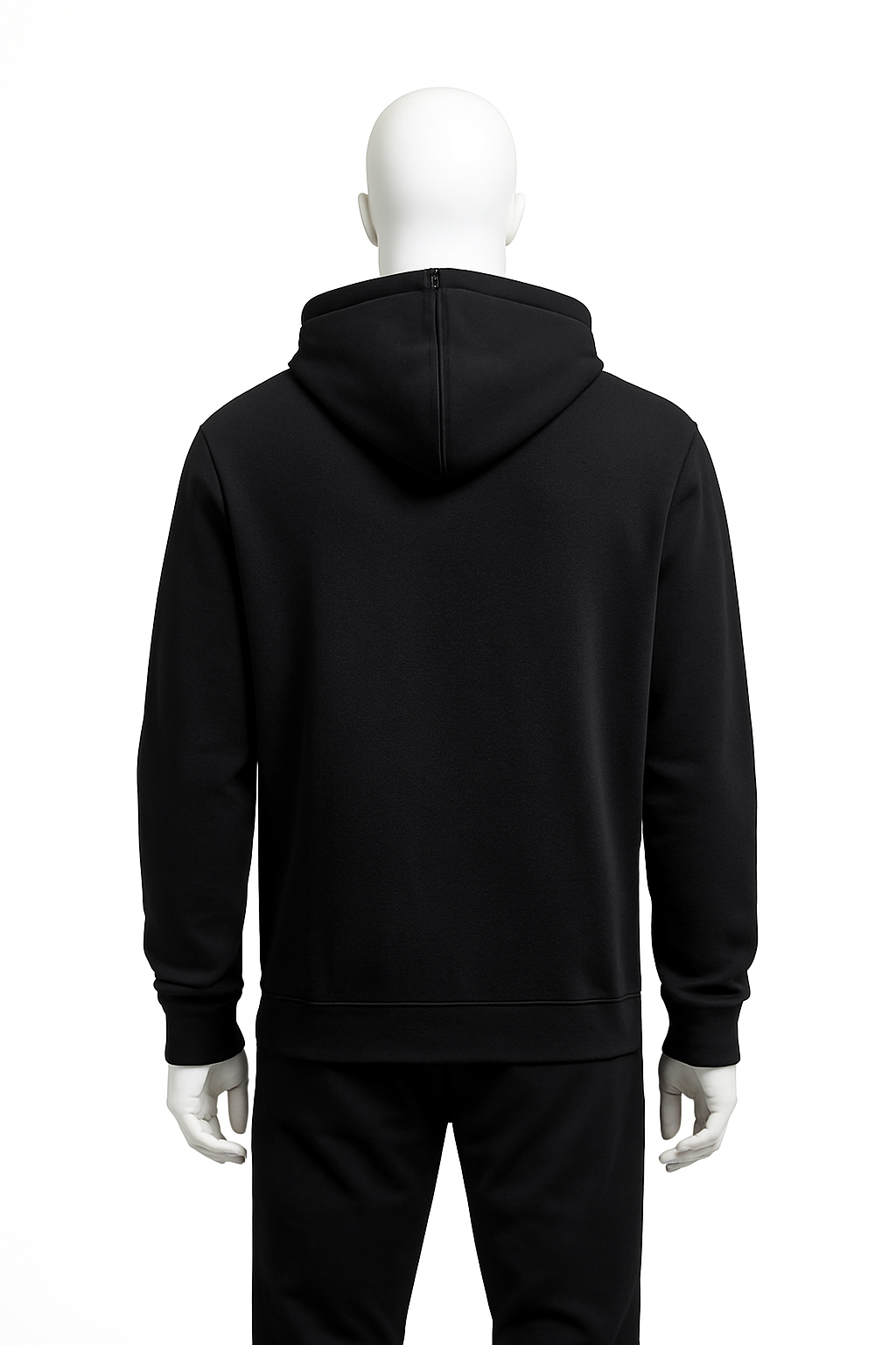 Black Full Zip Hoodie – Men’s Everyday Essential