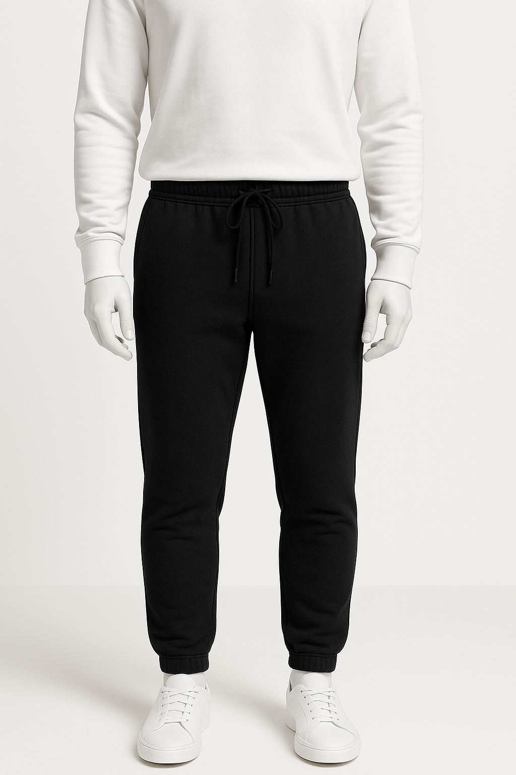 Men’s Black Essential Jogger – HIM Fashions