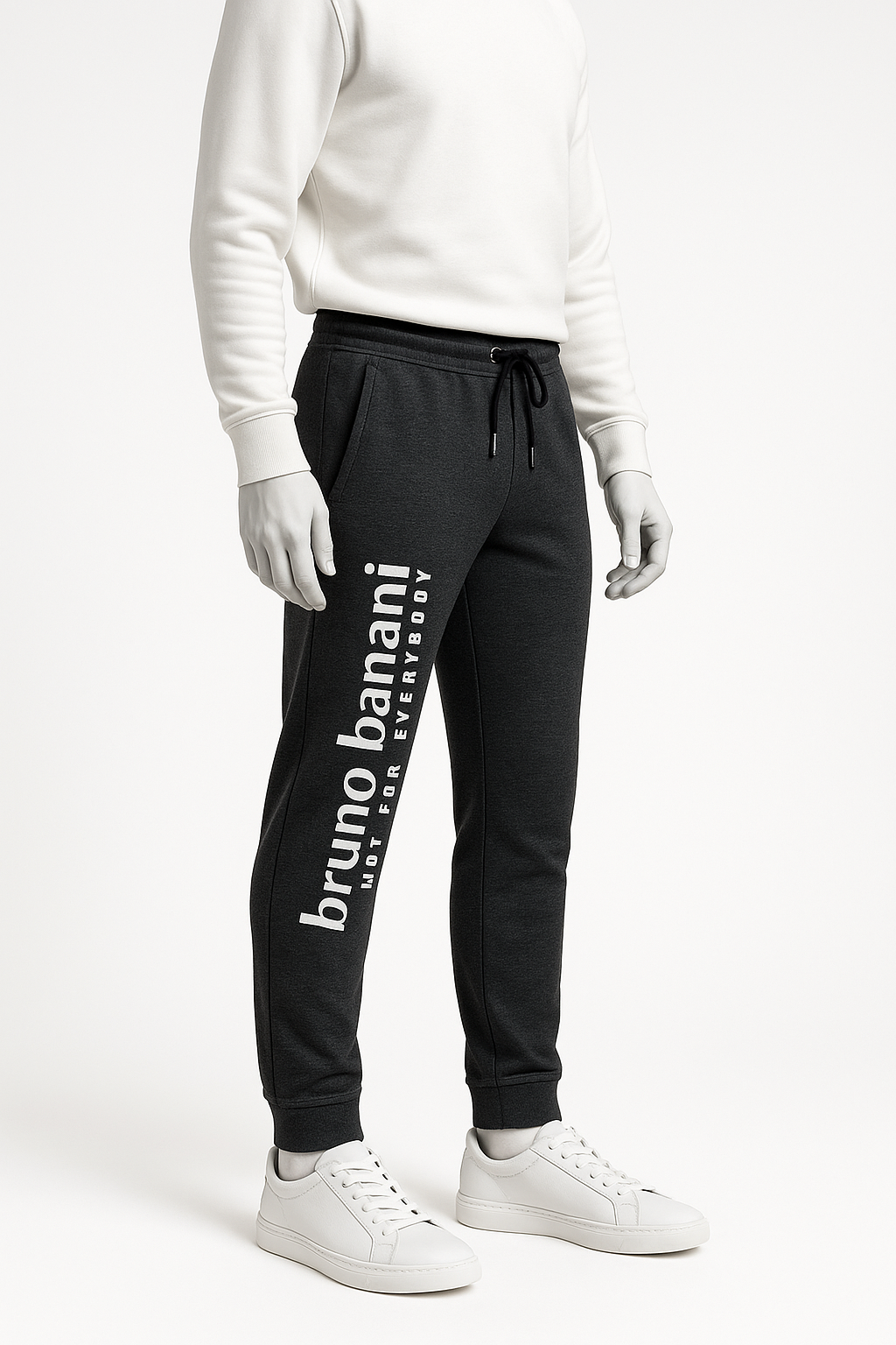 Men’s Dark Grey Bruno Banani Jogger – Streetwear by HIM Fashions