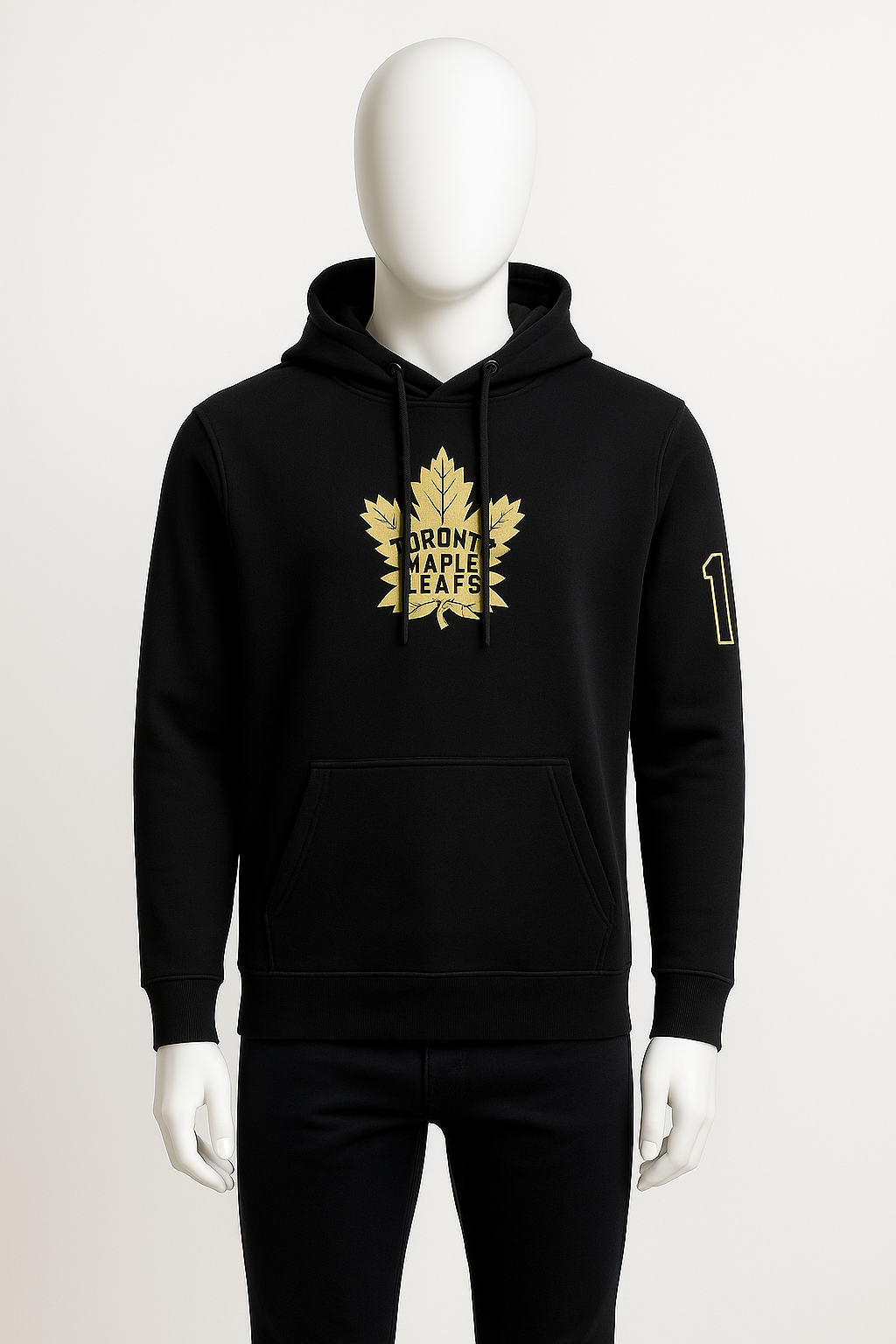 Men’s Black Toronto Maple Leaf's Hoodie – Premium Streetwear by HIM Fashions