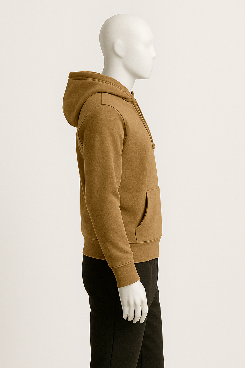 Men’s Brown Pullover Hoodie – Everyday Essential by HIM Fashions