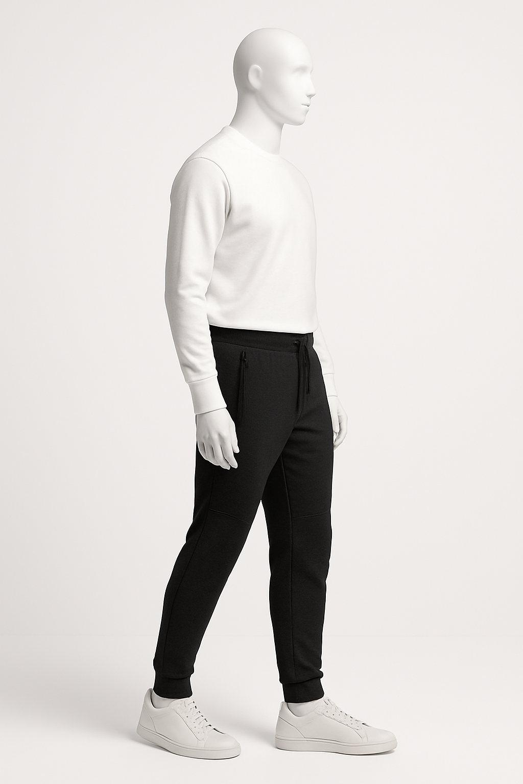 Men’s Dark Charcoal Jogger Trousers – Streetwear by HIM Fashions