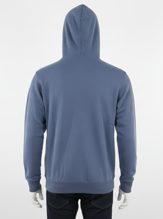 Cool Blue Zip Up Hoodie by HIM Fashions