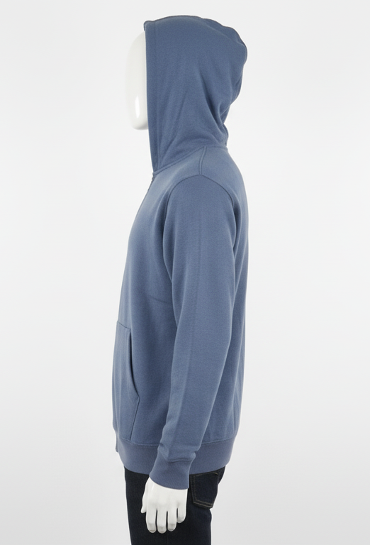 Cool Blue Zip Up Hoodie by HIM Fashions